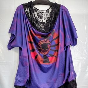 Plus Size layered t-shirt